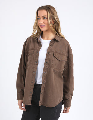 Daisy Overshirt / Chocolate | Foxwood Foxwood