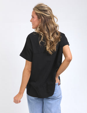 Allison Tee / Black | Foxwood Foxwood