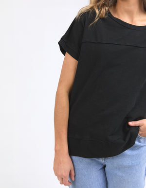Allison Tee / Black | Foxwood Foxwood