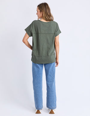 Allison Tee / Khaki | Foxwood Foxwood