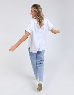 Allison Tee / White | Foxwood Foxwood