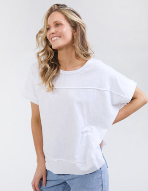 Allison Tee / White | Foxwood Foxwood