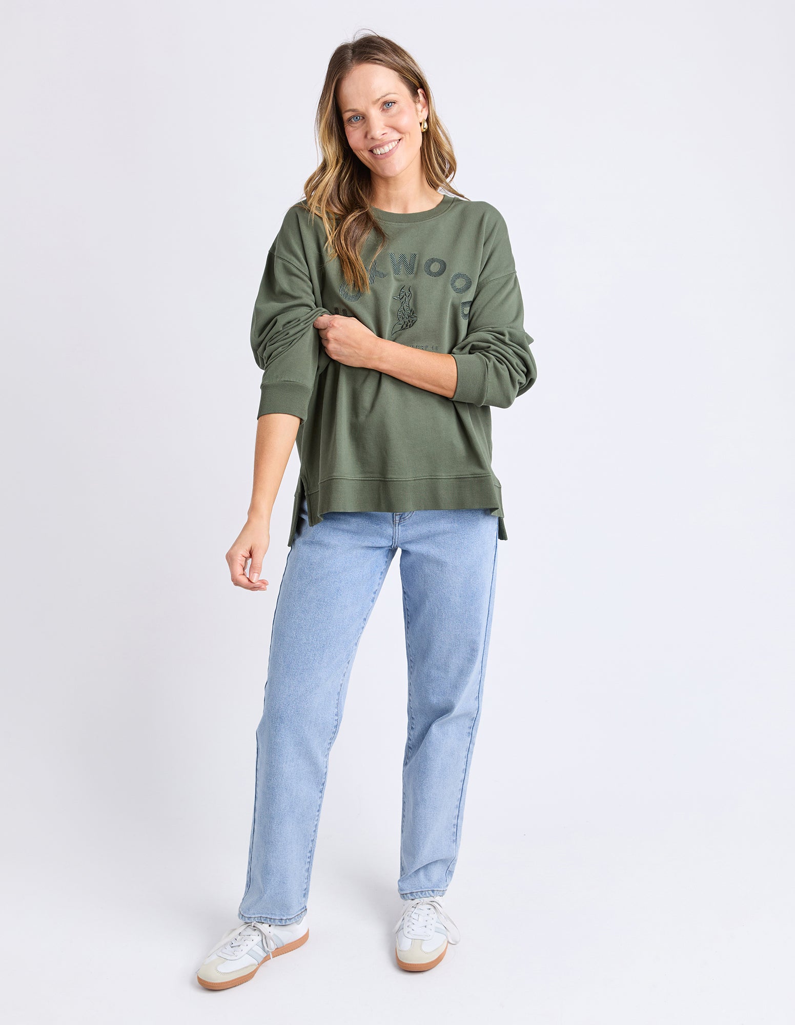 Effortless Crew / Khaki | Foxwood Foxwood