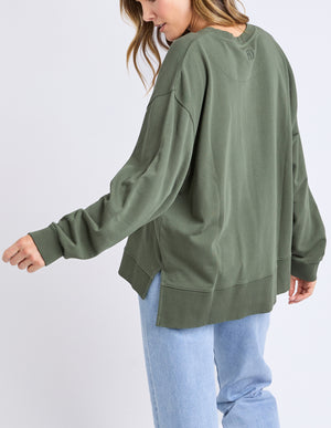 Effortless Crew / Khaki | Foxwood Foxwood