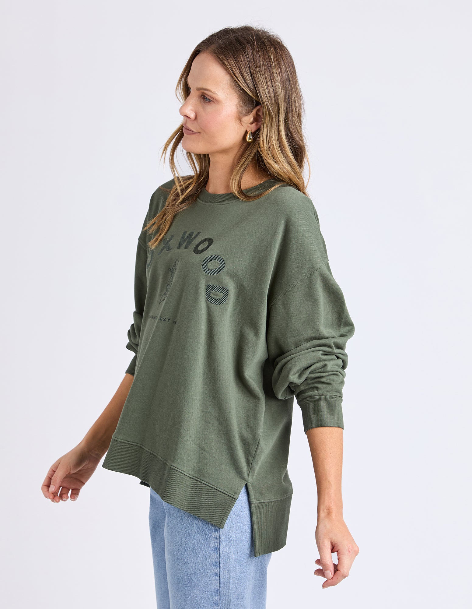 Effortless Crew / Khaki | Foxwood Foxwood