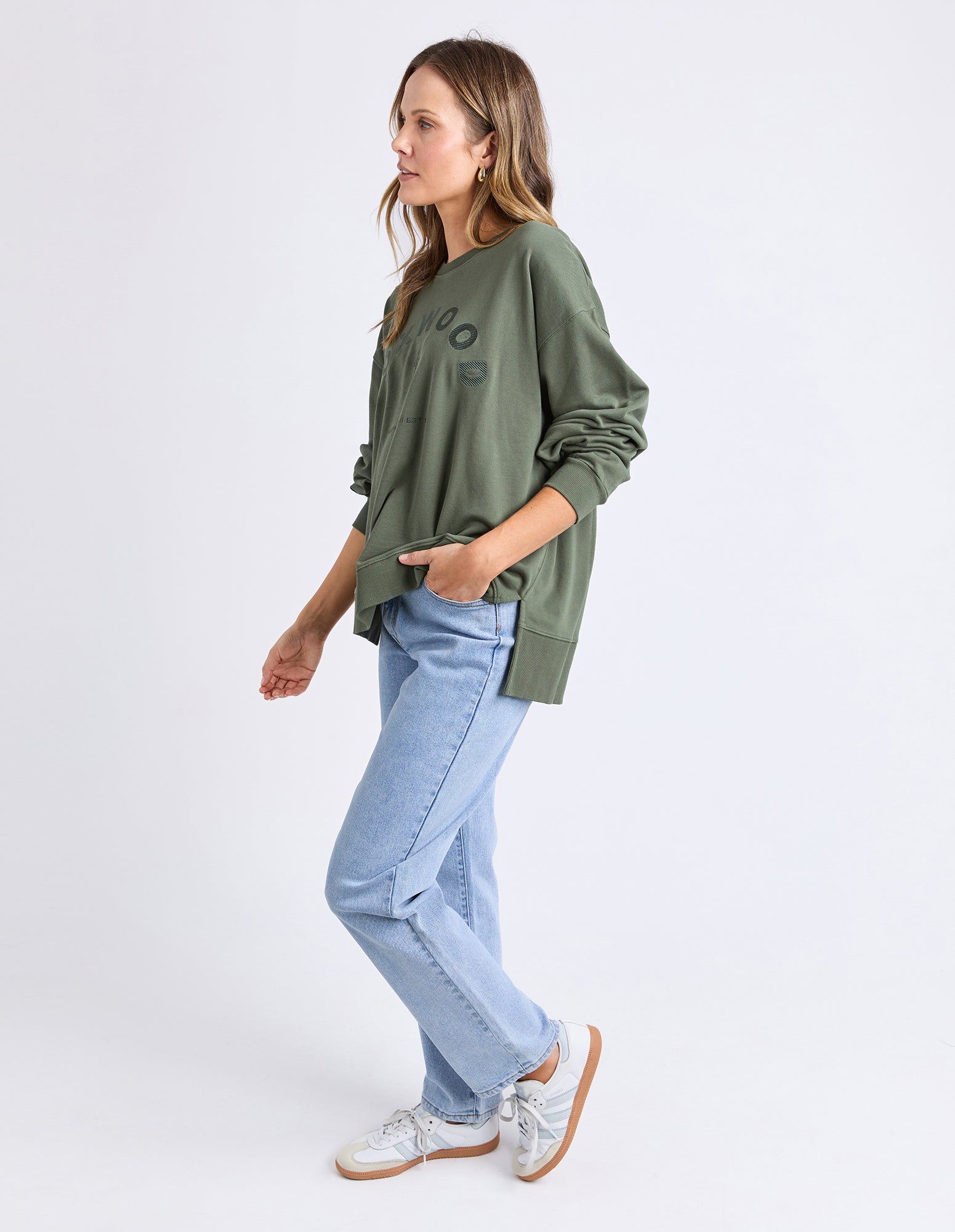 Effortless Crew / Khaki | Foxwood Foxwood