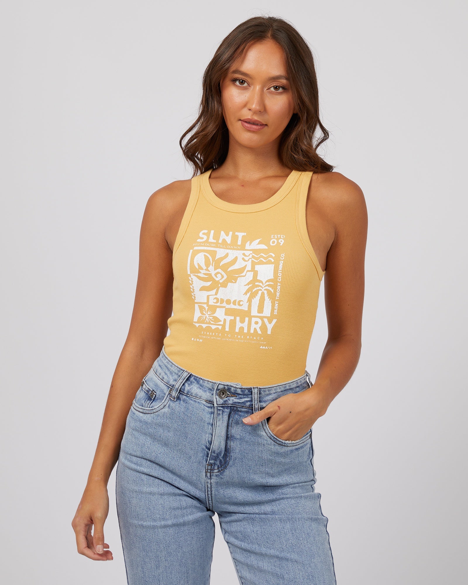 Palm Springs Tank / Mustard | Silent Theory Silent Theory