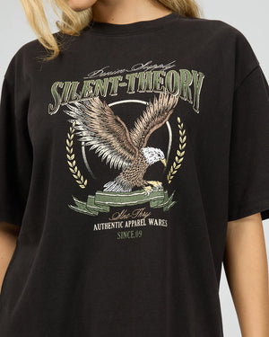 Airborne Tee / Washed Black | Silent Theory Silent Theory