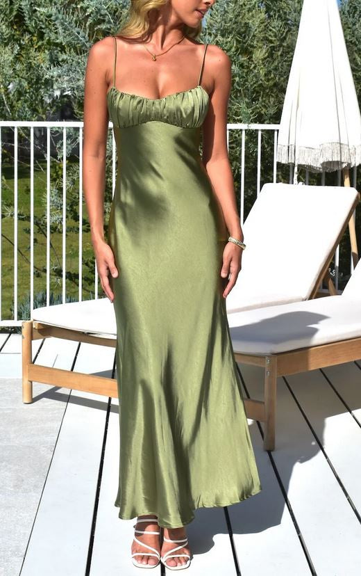 Elegance Envy Dress | Olive Green Elegance Envy Dress | Olive Green