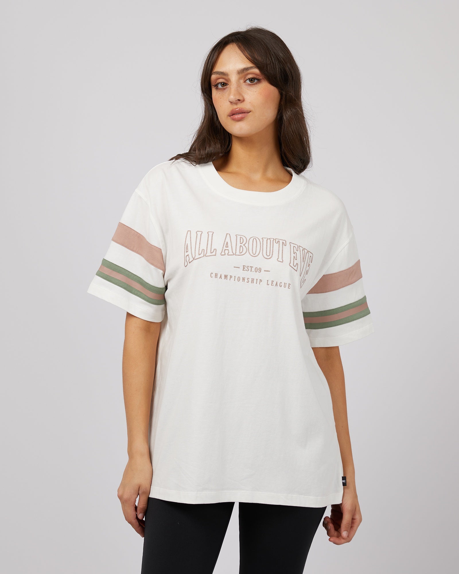 Boston Panel Tee / Vintage White | All About Eve All About Eve