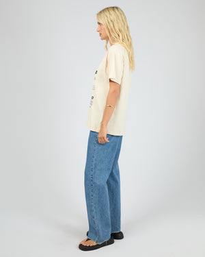 Dusty Trails Relaxed Tee / Vanilla | All About Eve All About Eve