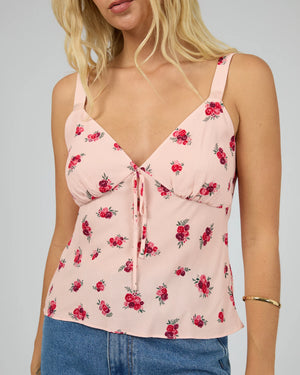 Scarlett Top / Pink Print | All About Eve All About Eve