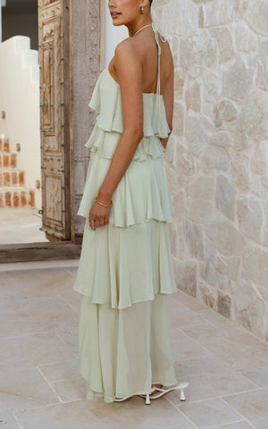 Ethereal Maxi Dress / Sage | Saints & Secrets Saints & Secrets