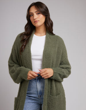 Missy Longline Cardi / Khaki | All About Eve All About Eve