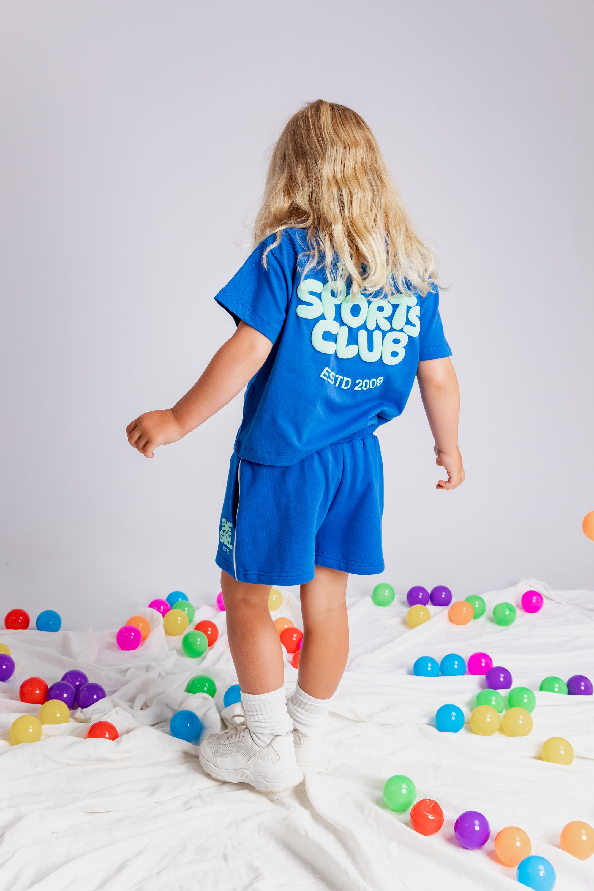 Sports Club Tee / Cobalt Blue | Eve Girl Eve Girl