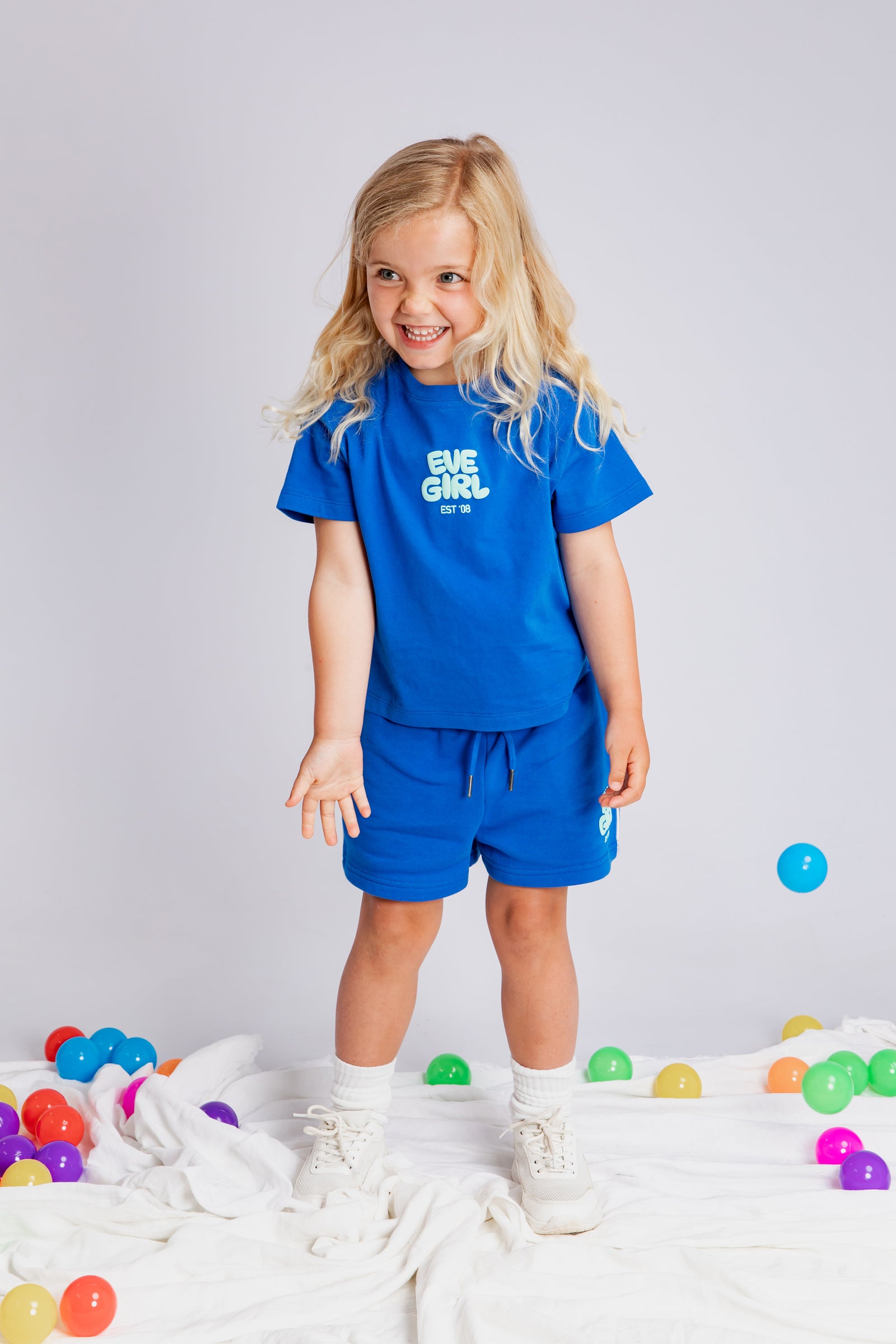Sports Club Tee / Cobalt Blue | Eve Girl Eve Girl