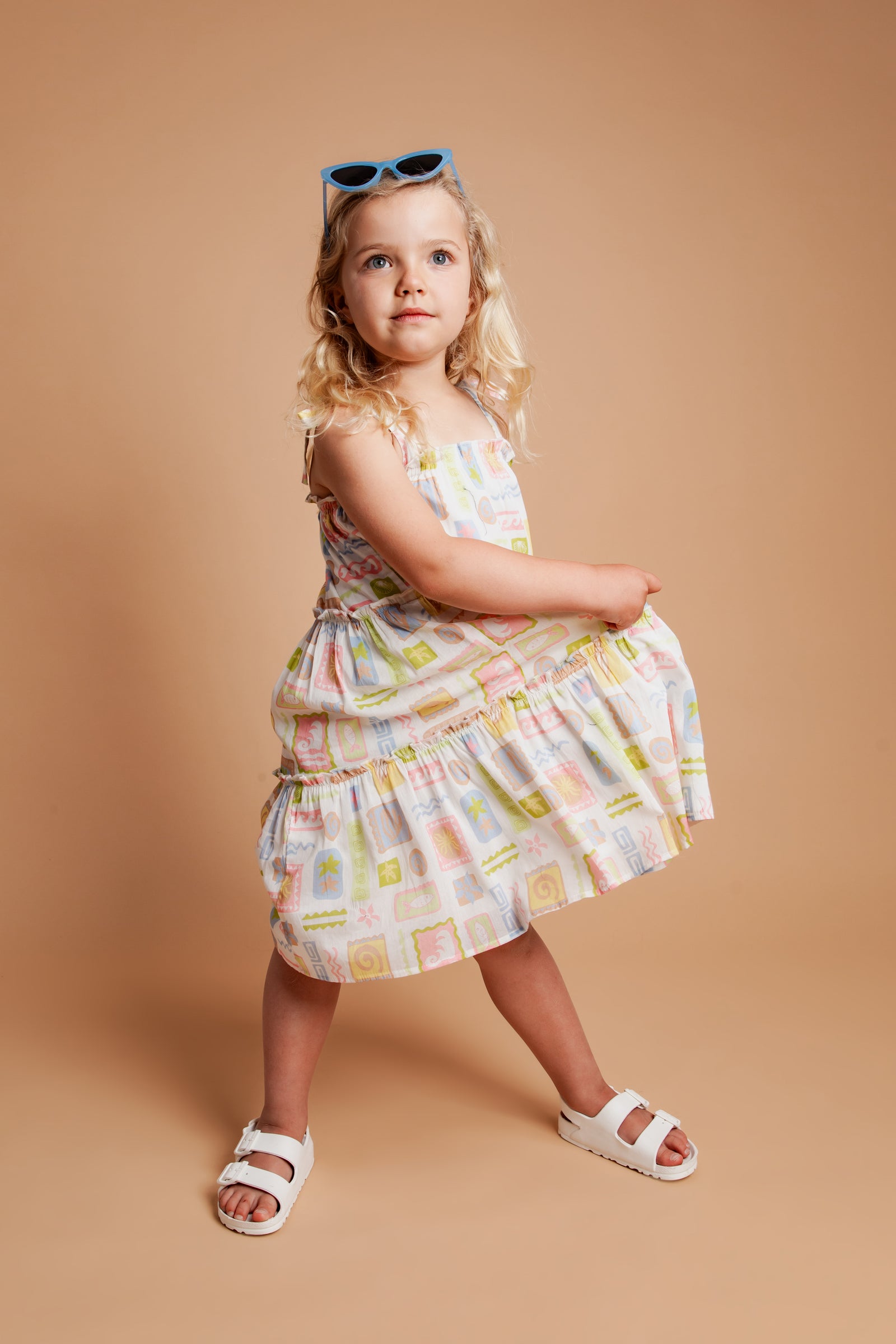 Matisse Tiered Mini Dress (3-7) | Eve Girl Eve Girl