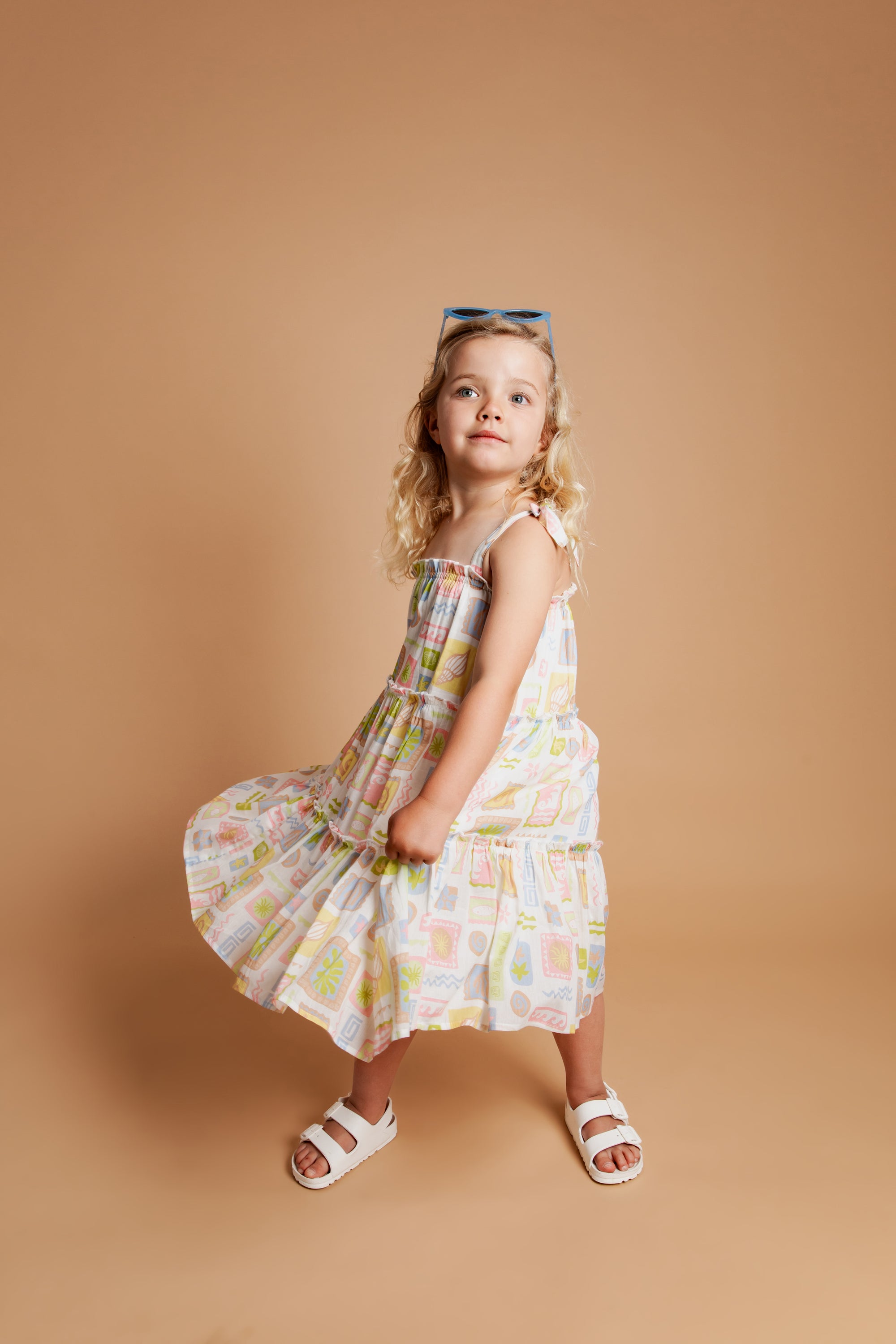 Matisse Tiered Mini Dress (3-7) | Eve Girl Eve Girl