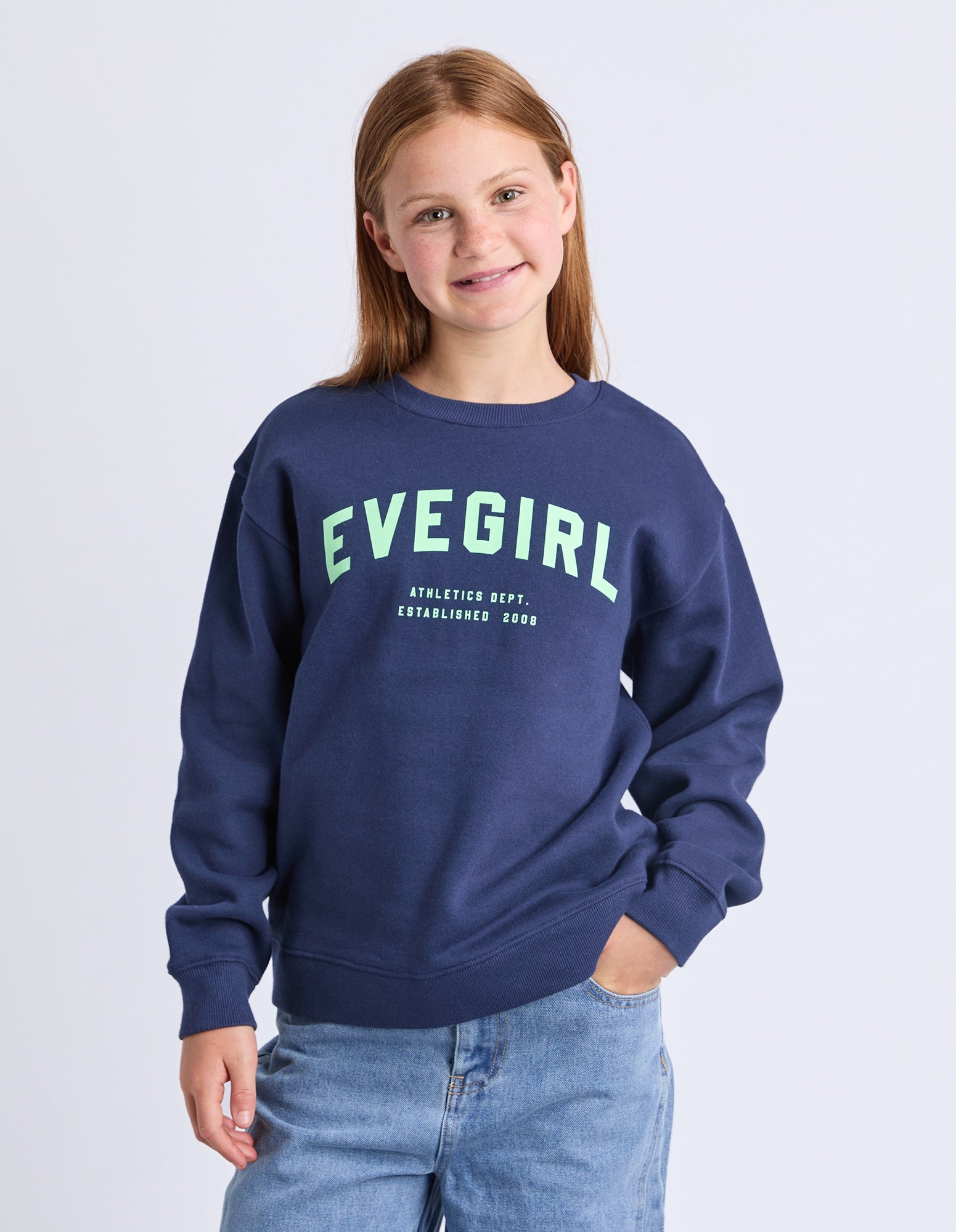 Performance Crew / Navy | Eve Girl (Youth) Eve Girl