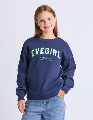 Performance Crew / Navy | Eve Girl (Youth) Eve Girl