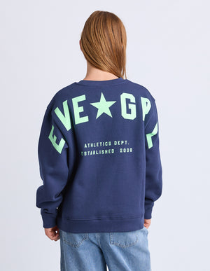 Performance Crew / Navy | Eve Girl (Youth) Eve Girl