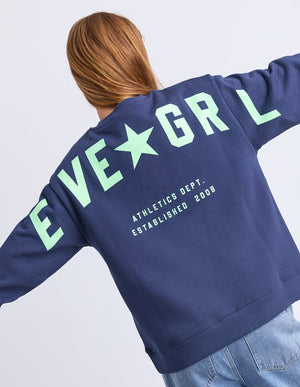 Performance Crew / Navy | Eve Girl (Youth) Eve Girl