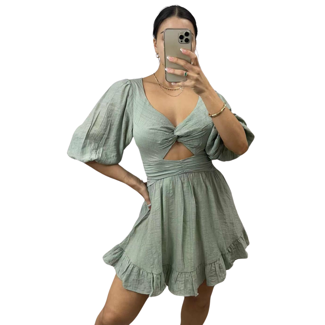 Ella Dress - Sage Not specified