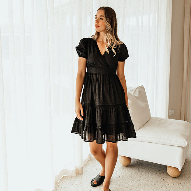 Vacanza Dress Black | Foxwood Foxwood