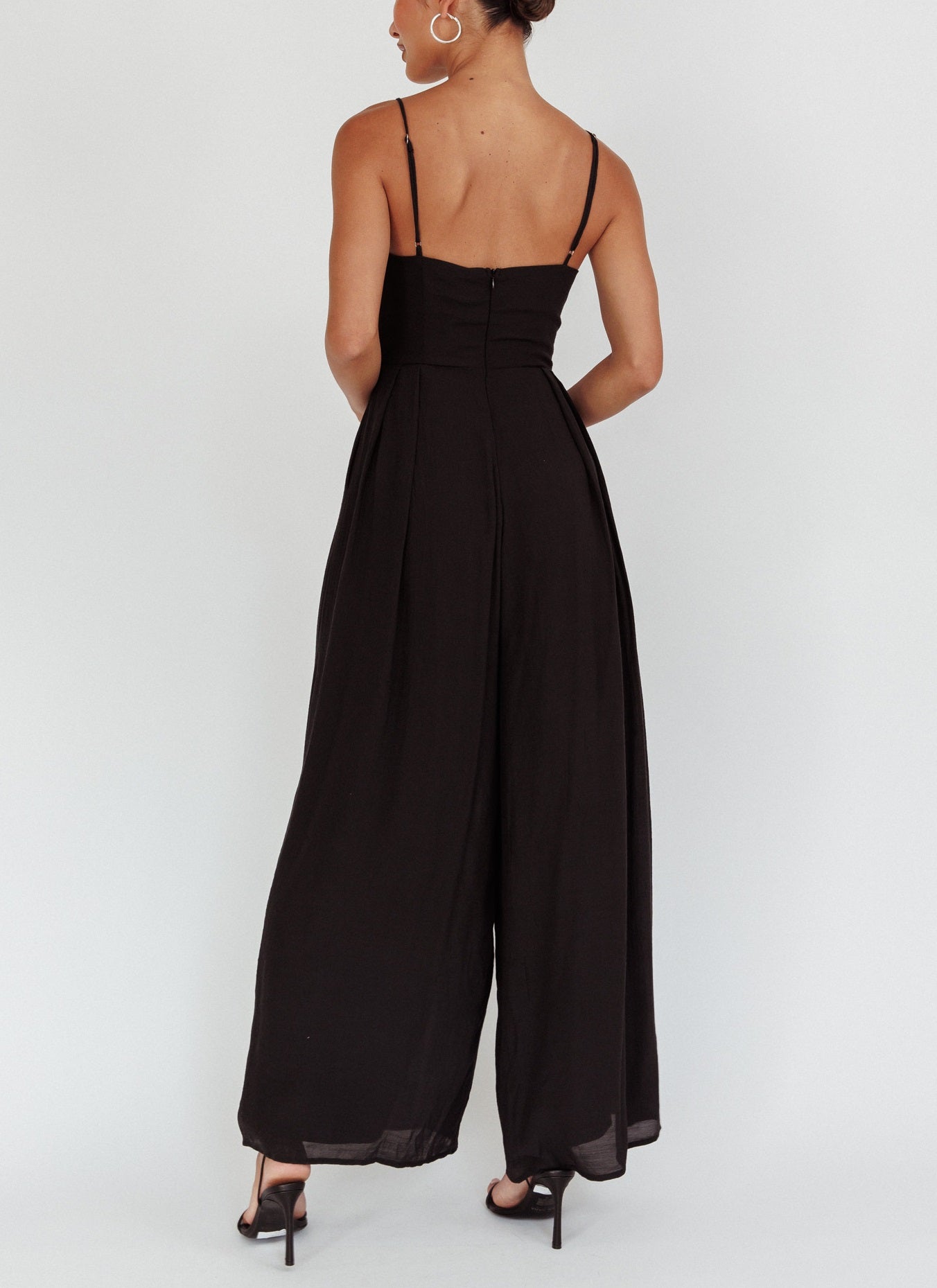 Twilight Temptation Jumpsuit | Black Not specified