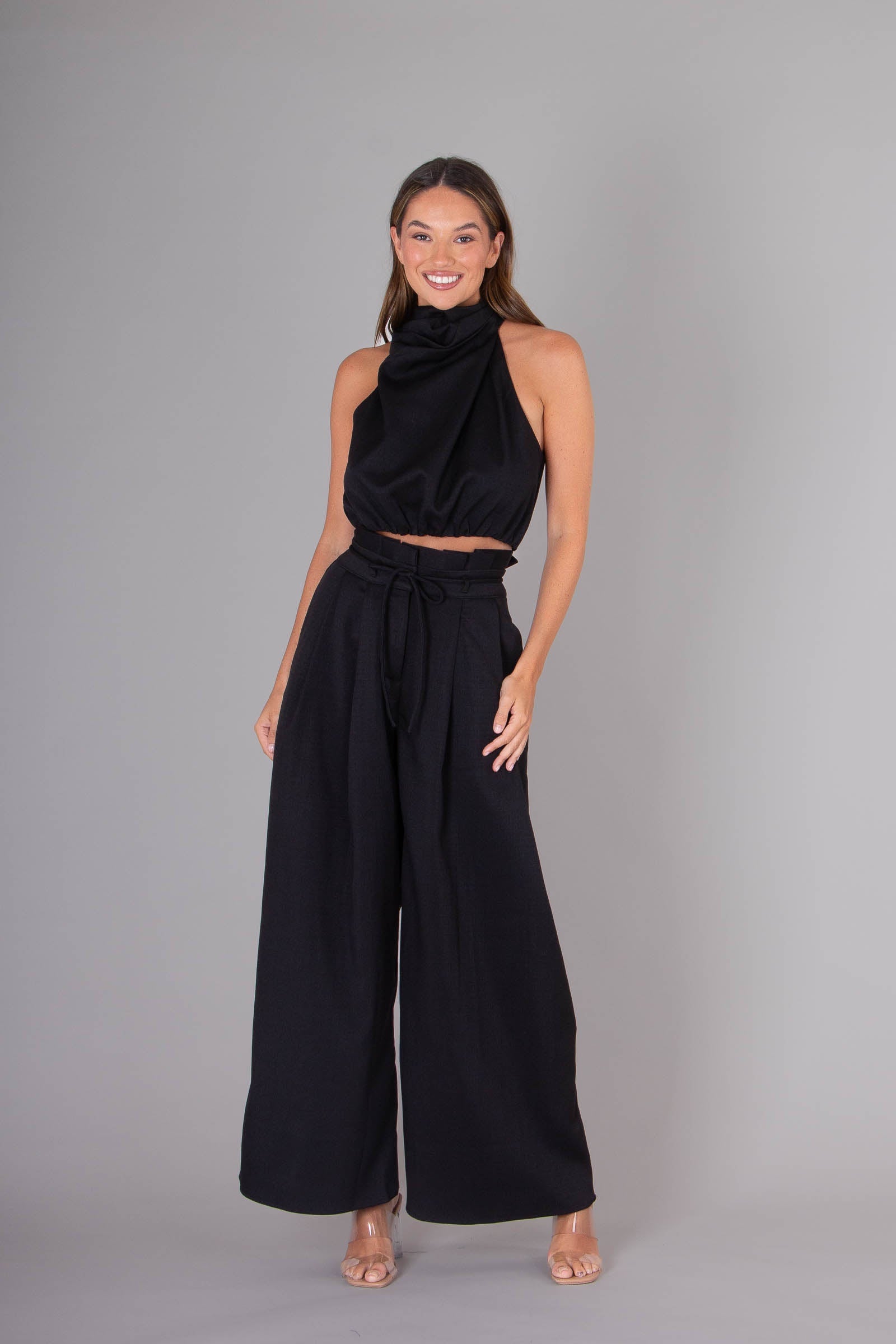 Kara Deluxe Top | Black Rose Bullet