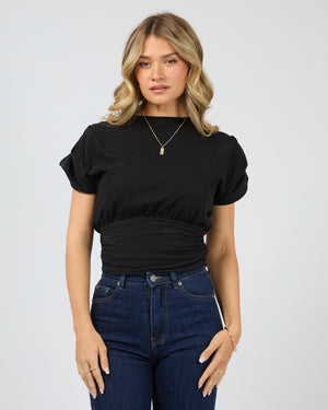 AAE Halle Tee / Black | All About Eve All About Eve