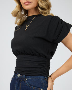 AAE Halle Tee / Black | All About Eve All About Eve