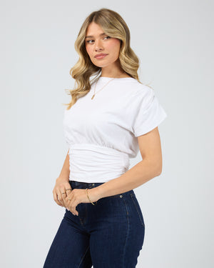 AAE Halle Tee / White | All About Eve All About Eve