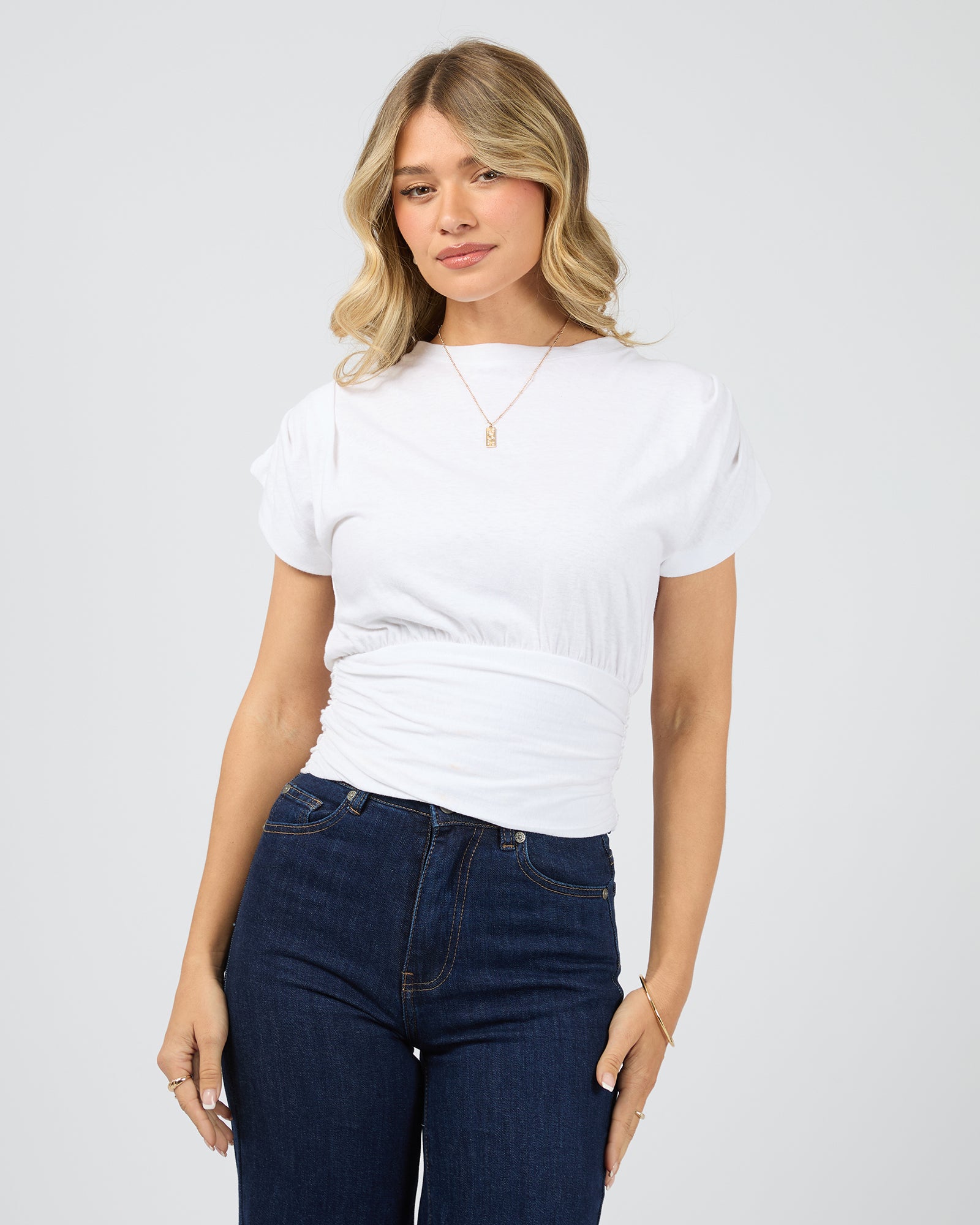 AAE Halle Tee / White | All About Eve All About Eve