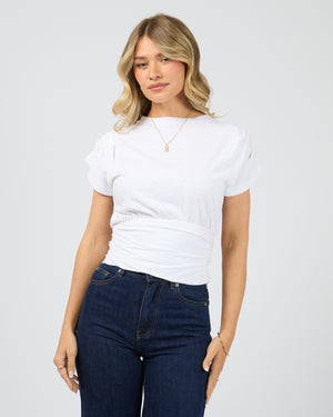 AAE Halle Tee / White | All About Eve All About Eve