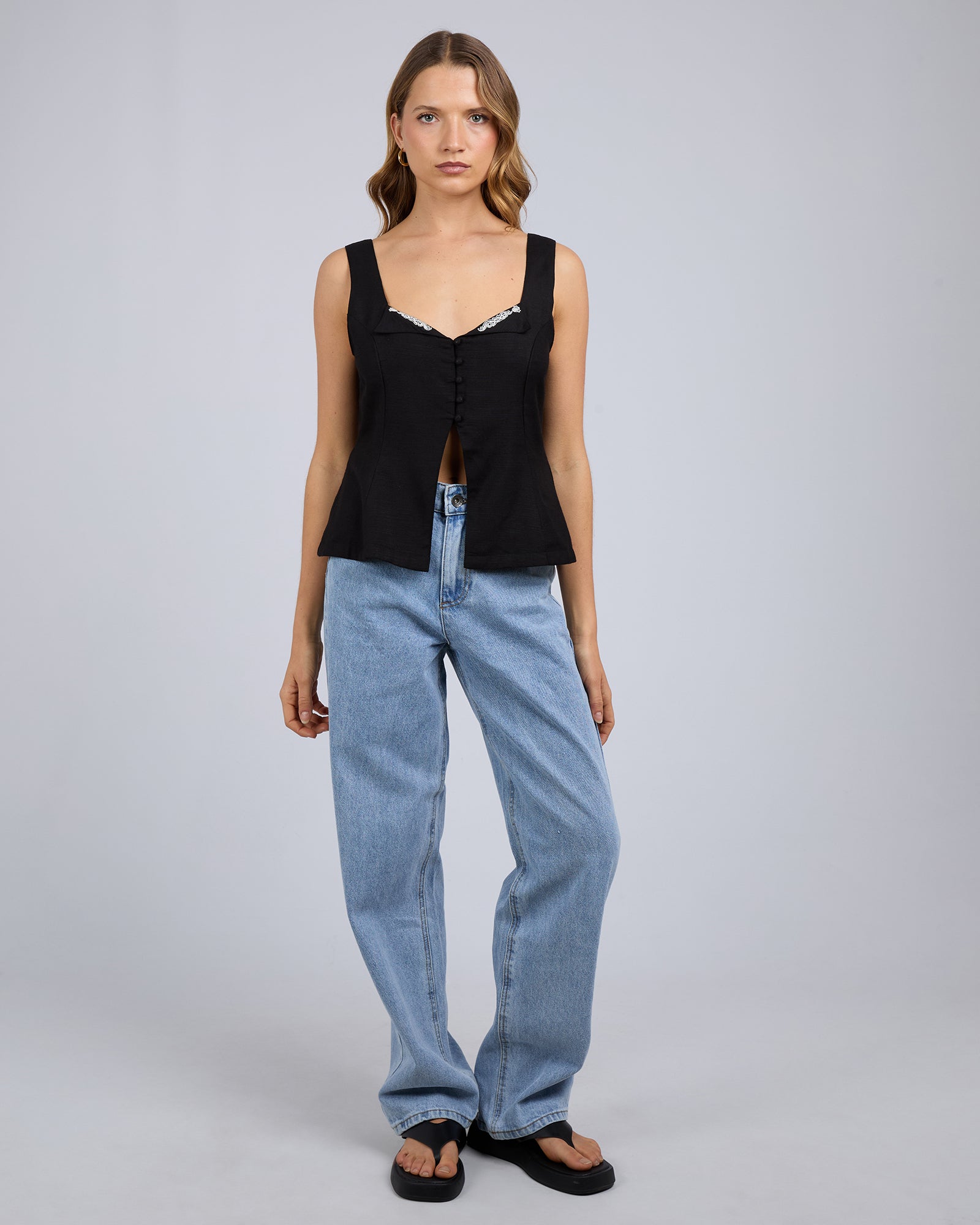 Bandera Top / Black | Silent Theory Silent Theory