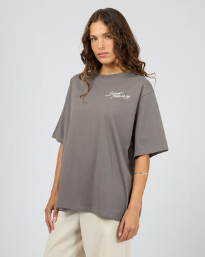 Beachside Tee / Coal | Silent Theory Silent Theory
