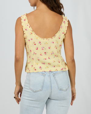 Birdie Top Yellow Print / All About Eve All About Eve