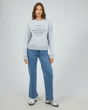 Brooklyn Regular Crew / Grey Marle | All About Eve All About Eve