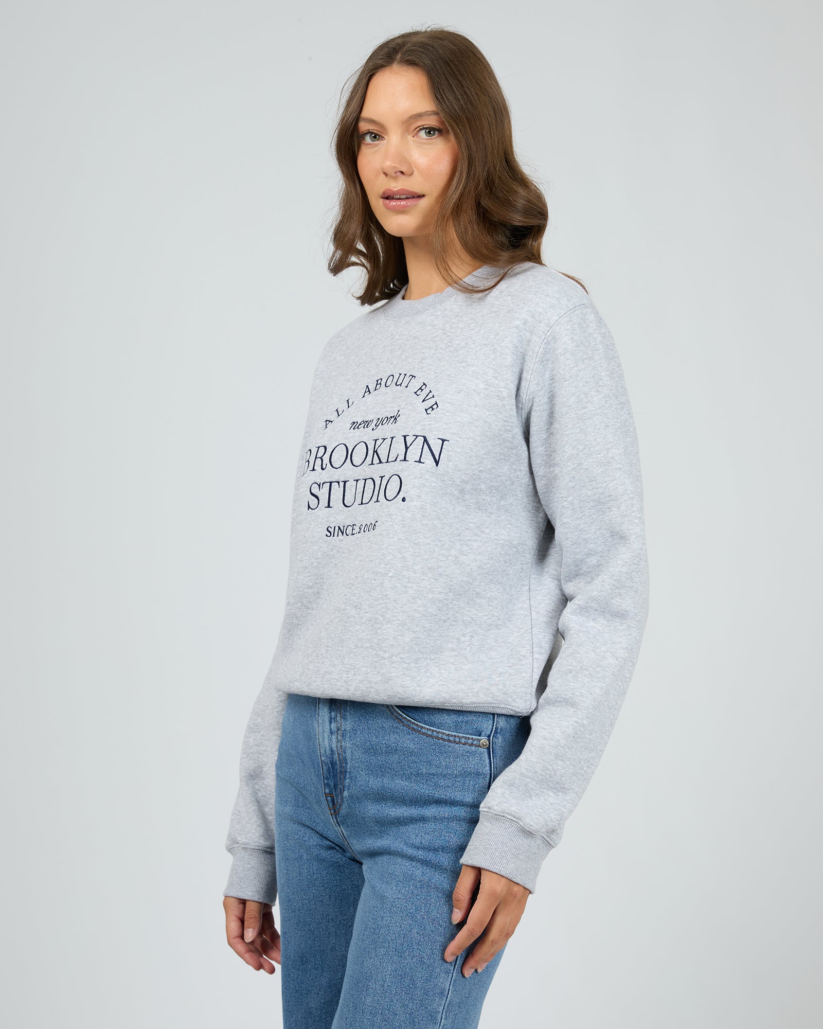 Brooklyn Regular Crew / Grey Marle | All About Eve All About Eve