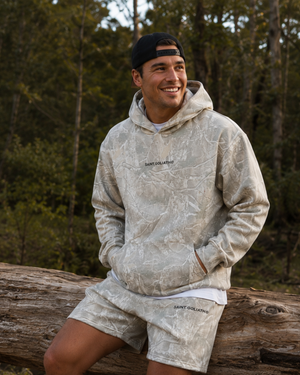 Tree Camo Hoodie / Multicoloured | St Goliath Mens St Goliath