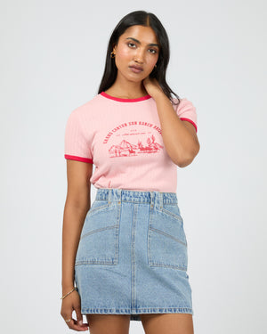 Canyon Sun Baby Tee / Light Pink | All About Eve All About Eve