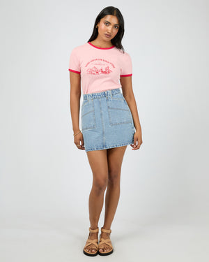 Canyon Sun Baby Tee / Light Pink | All About Eve All About Eve