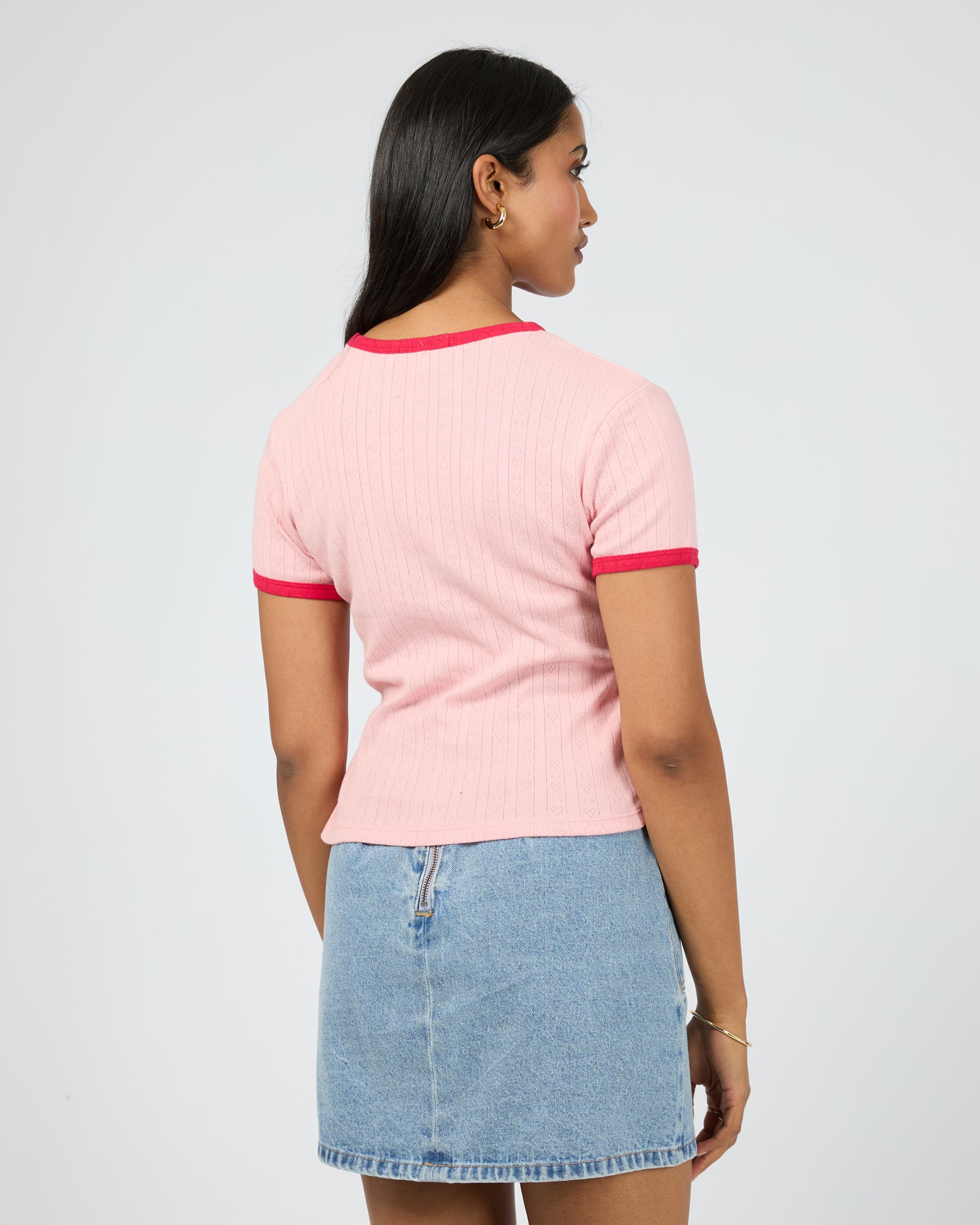 Canyon Sun Baby Tee / Light Pink | All About Eve All About Eve