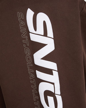 Challenger Hoodie / Brown | St Goliath