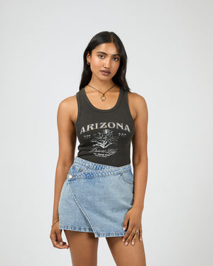 Desert Flower Tank / Black | All About Eve All About Eve