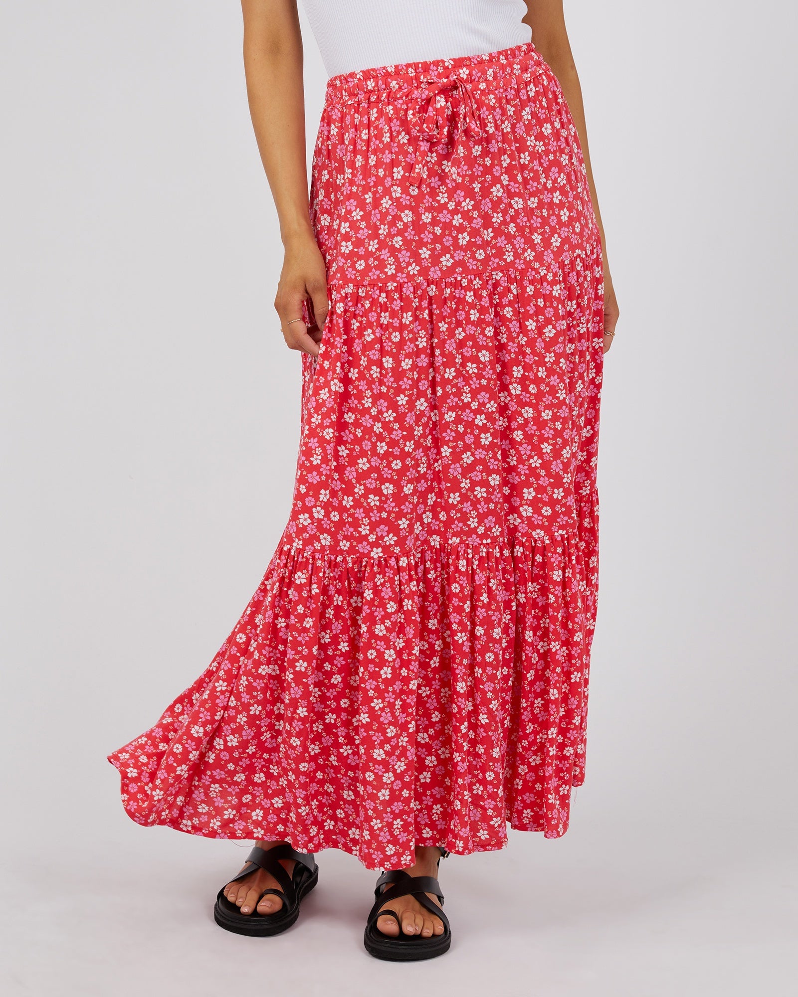 Dolly Maxi Skirt / Red | All About Eve All About Eve