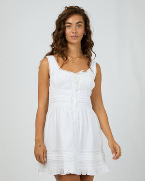 Dusty Mini Dress / White | All About Eve All About Eve
