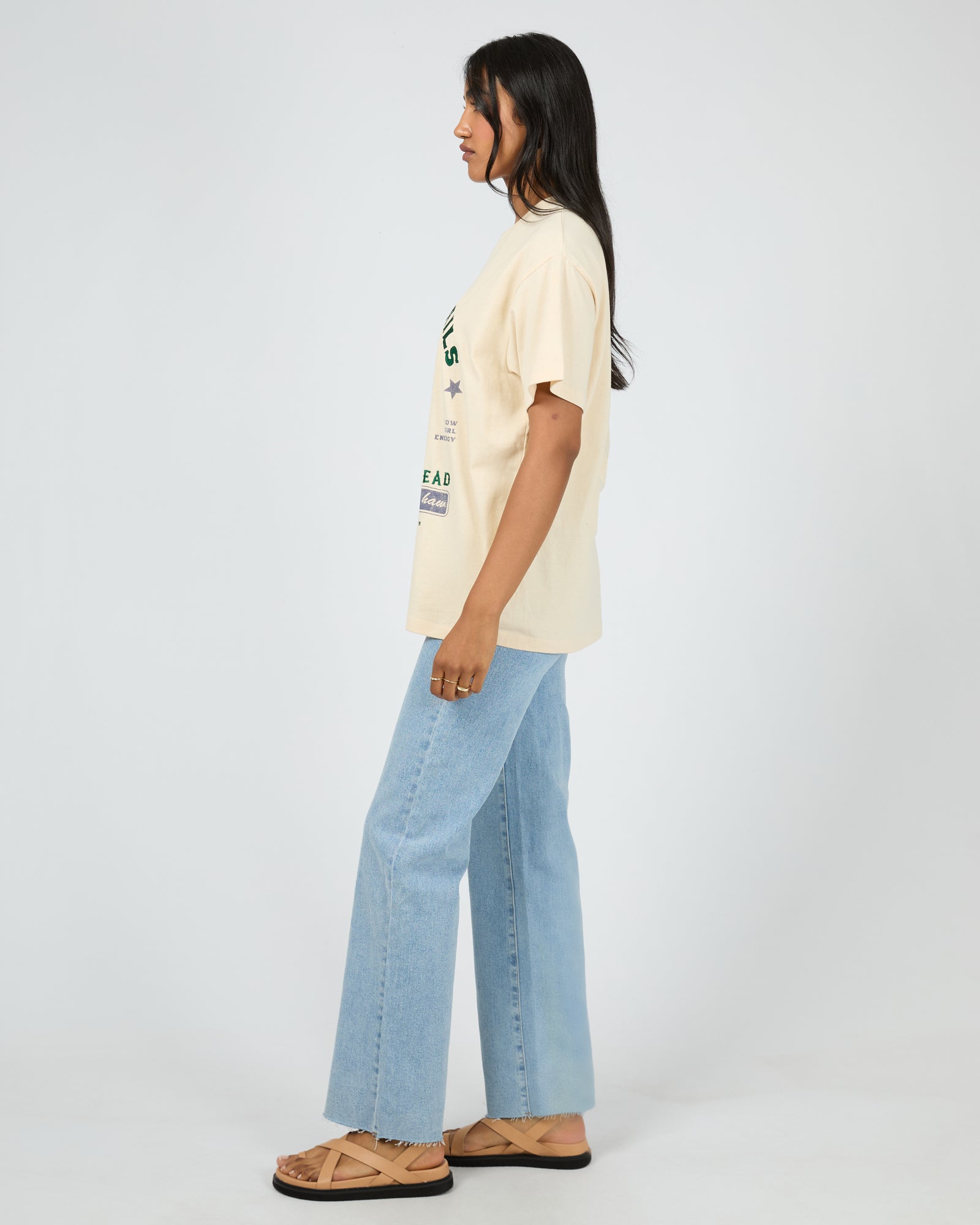 Dusty Trails Relaxed Tee / Vanilla | All About Eve All About Eve