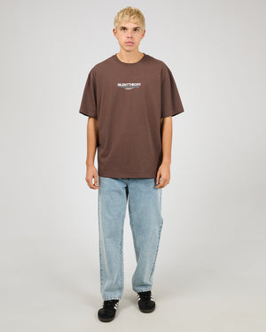 Echo Tee / Chocolate | Silent Theory Mens Silent Theory